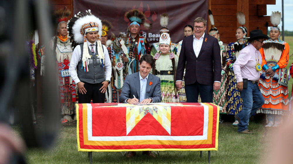 Canada indigenous group takes over child welfare services in govt. deal