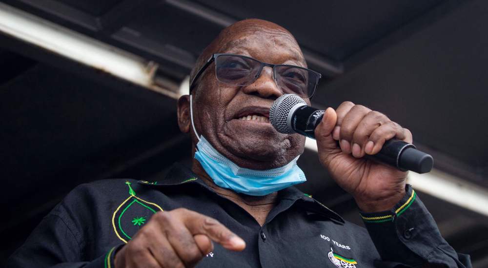 South Africa’s Zuma turns self in to police to start prison term