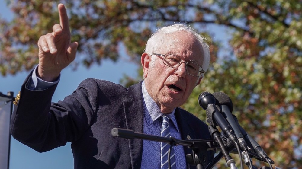 Sanders: US an ‘oligarchic society’ where 1% elites hold more wealth than 92%