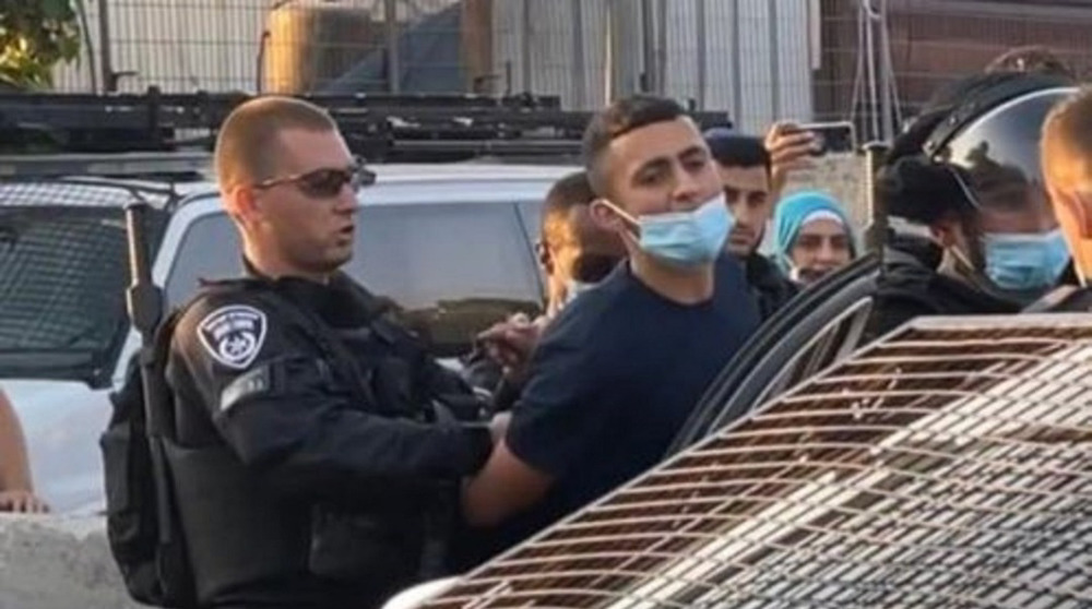 Israeli regime cracks down on anti-eviction rally in Sheikh Jarrah