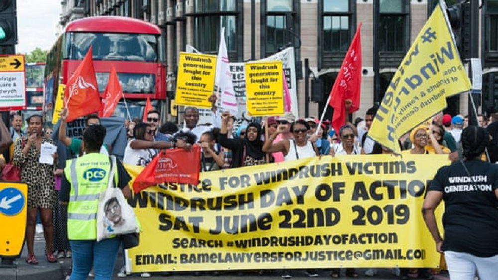 Windrush protests