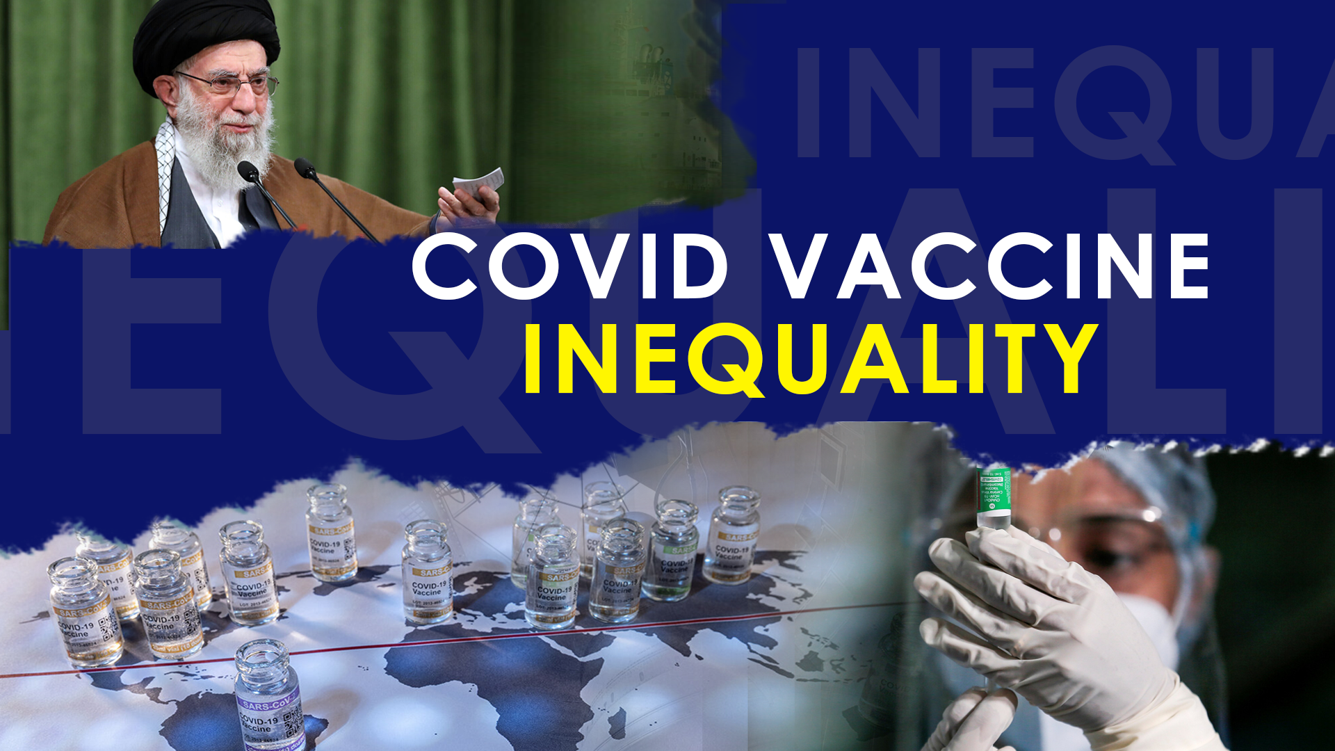 Iran's Leader on Covid-19 vaccine inequality