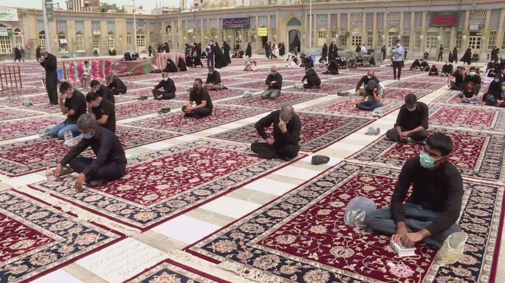 Shia Muslims in Iran mark Tasu'a