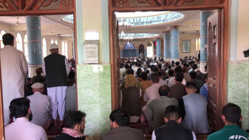 Friday prayers held in Kabul for first time since Taliban takeover