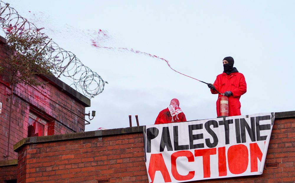 Pro-Palestine activists occupy Israeli arms factory in UK, halt its operations