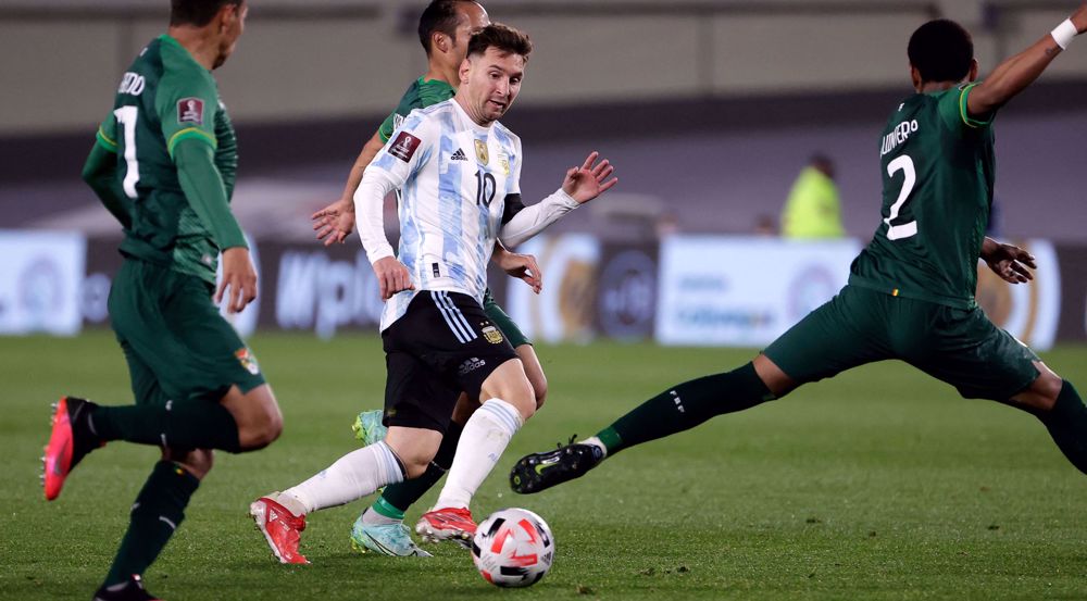 World Cup qualifiers: Argentina 3-0 Bolivia 