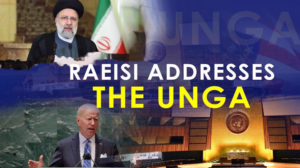 Raeisi addressing the UNGA: US hegemony has failed