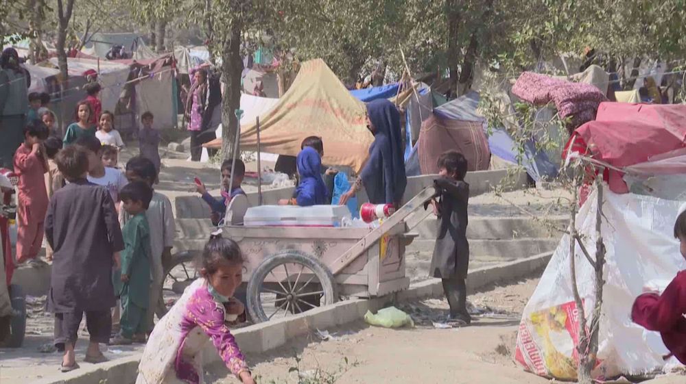 Internally displaced Afghans have no access to basic services