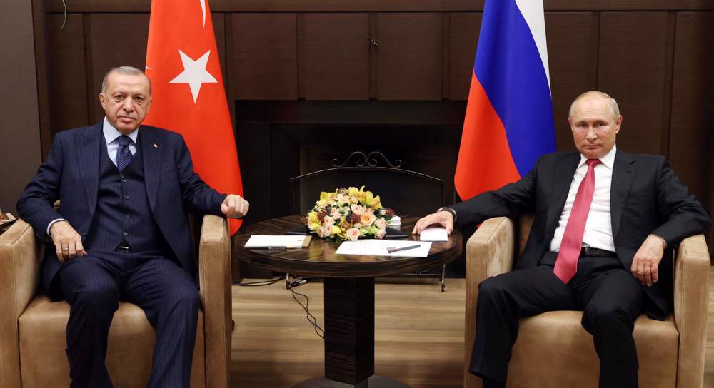 Putin, Erdogan hold first face to face talks since onset of pandemic