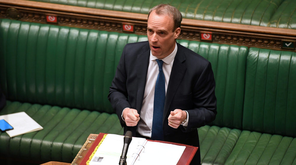 Lib Dems call for Dominic Raab’s salary to be assigned to Afghan refugees