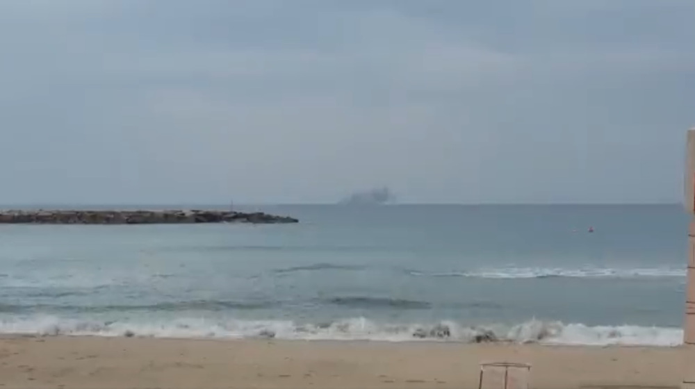 Rockets land off Tel Aviv coast after Israeli shelling of Gaza 