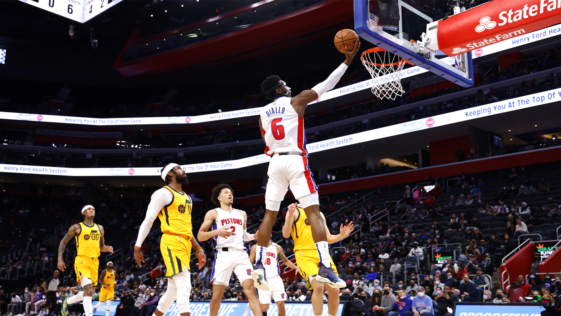 NBA: Detroit Pistons 126-116 Utah Jazz