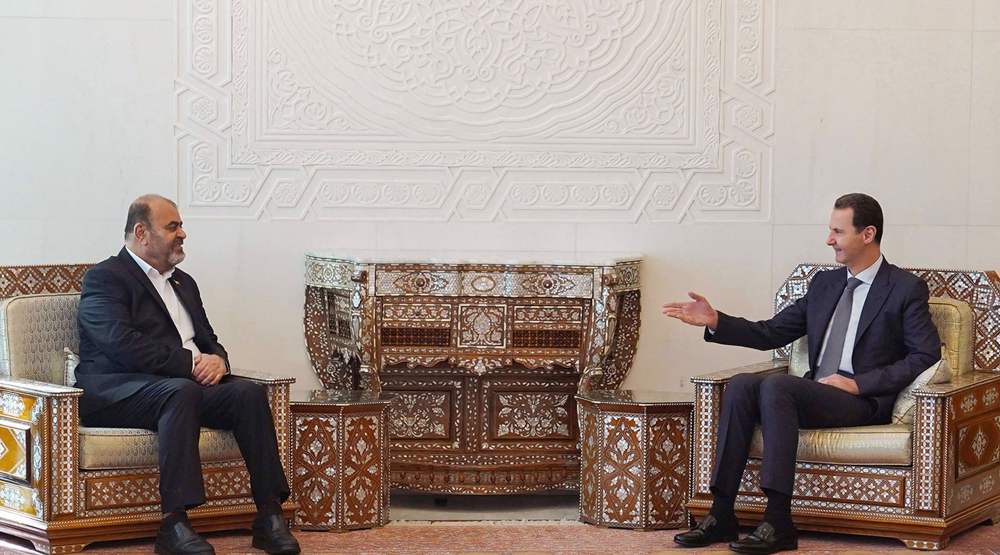 Iran's minister, Syria's president discuss optimizing economic ties, commerce, joint ventures