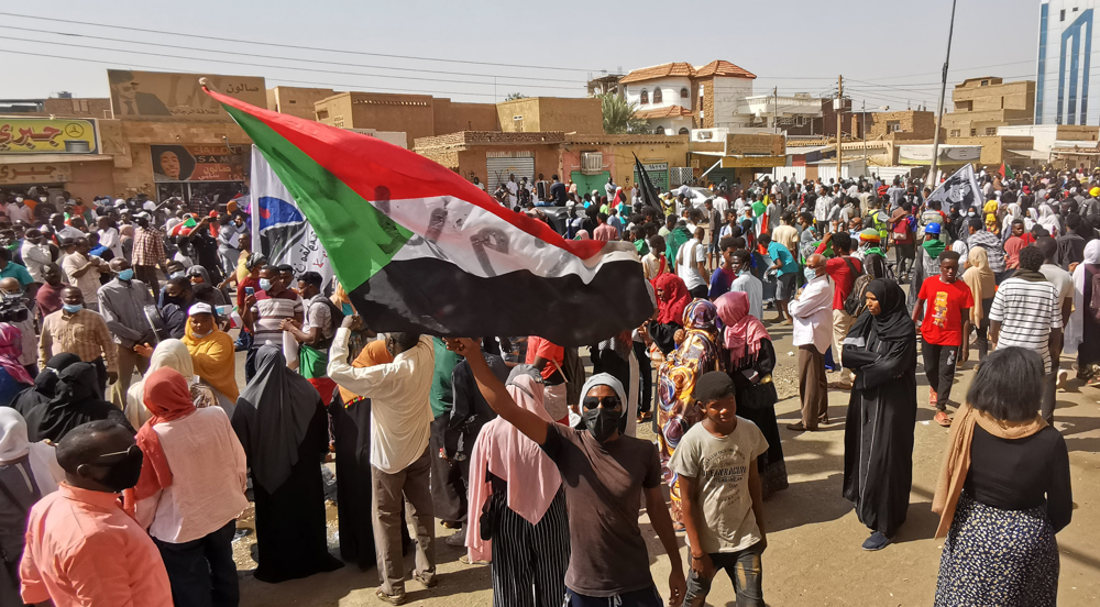 One police officer killed during clashes between Sudan forces, anti-coup protesters