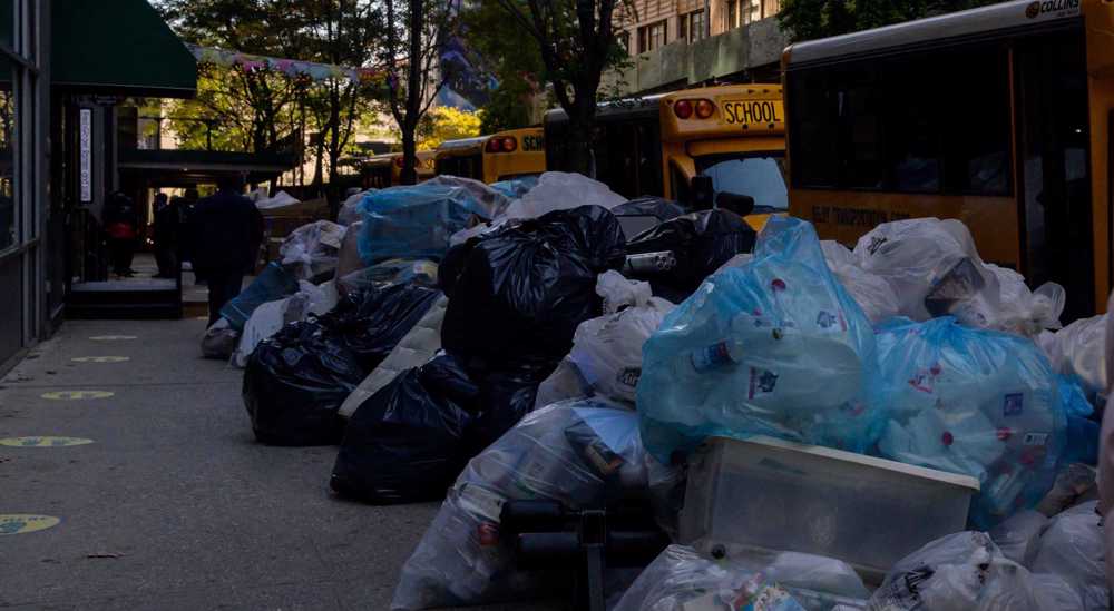  Trash piles up in US cities as COVID infects sanitation workers