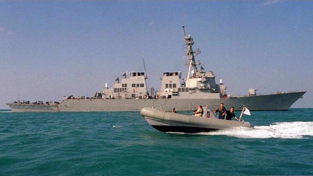 L'USS Benfold attaque la Chine