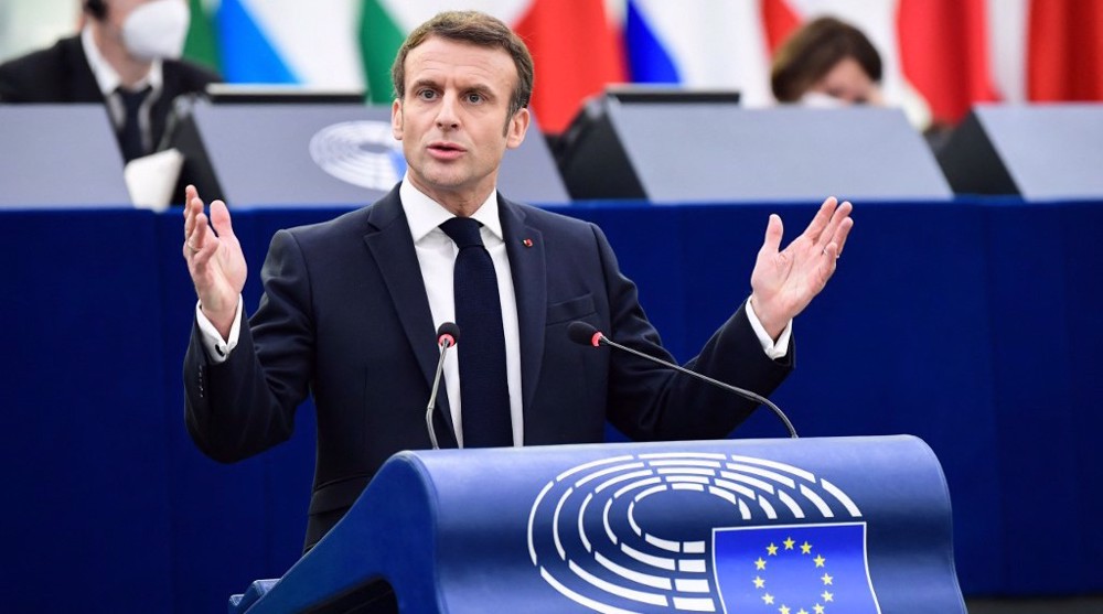 Macron- EU-Parliament