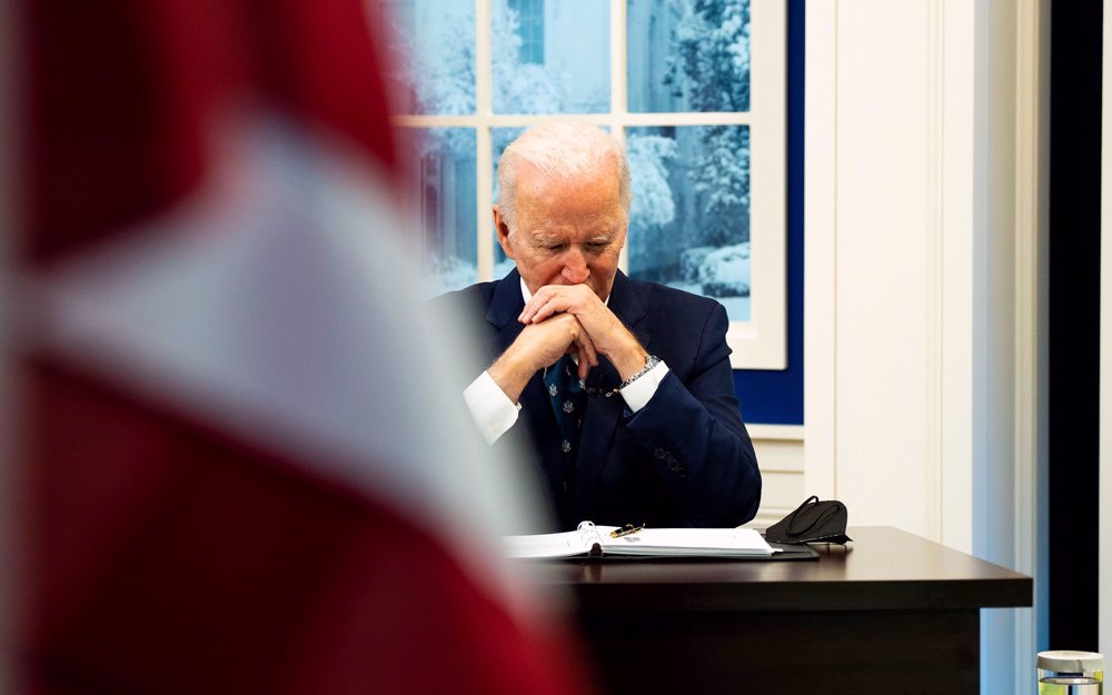 Polls paint dreary picture at one-year mark of Biden’s presidency