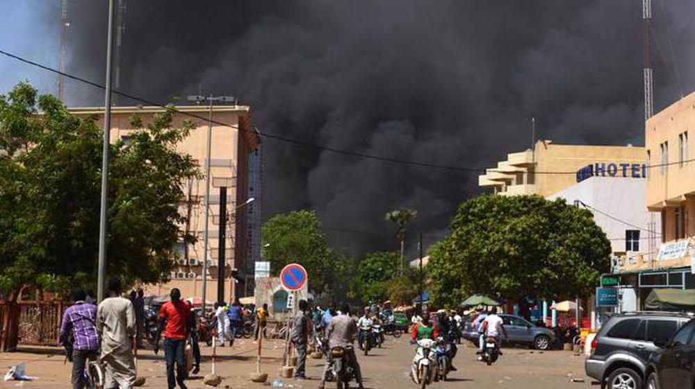 Heavy gunfire heard at military camp in Burkina Faso capital