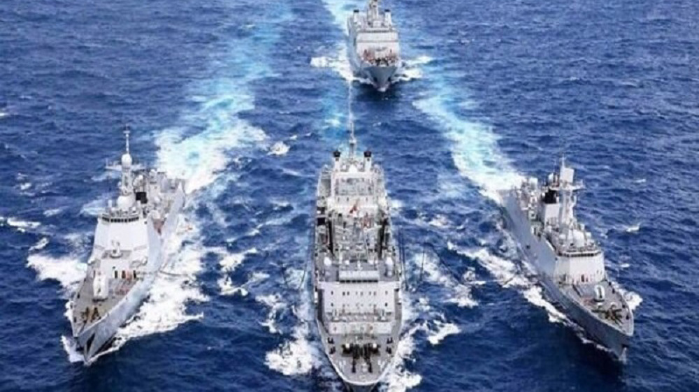 Iran-Russia-China Trilateral naval drills