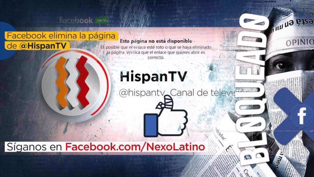 Facebook deletes HispanTV page in new attack on free speech