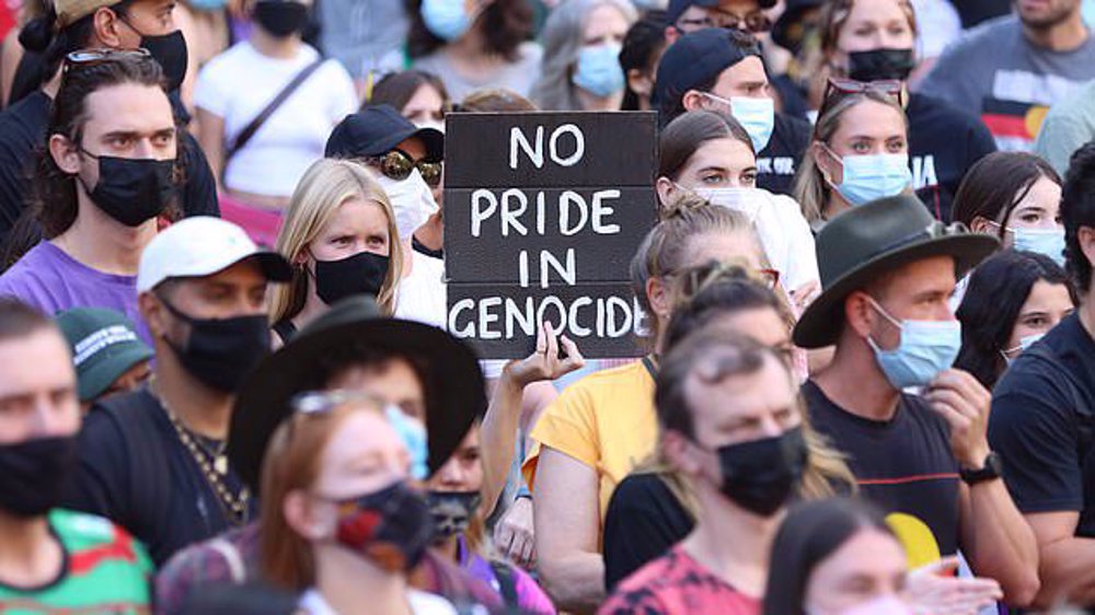 Australians protest for indigenous rights on 'Invasion Day'