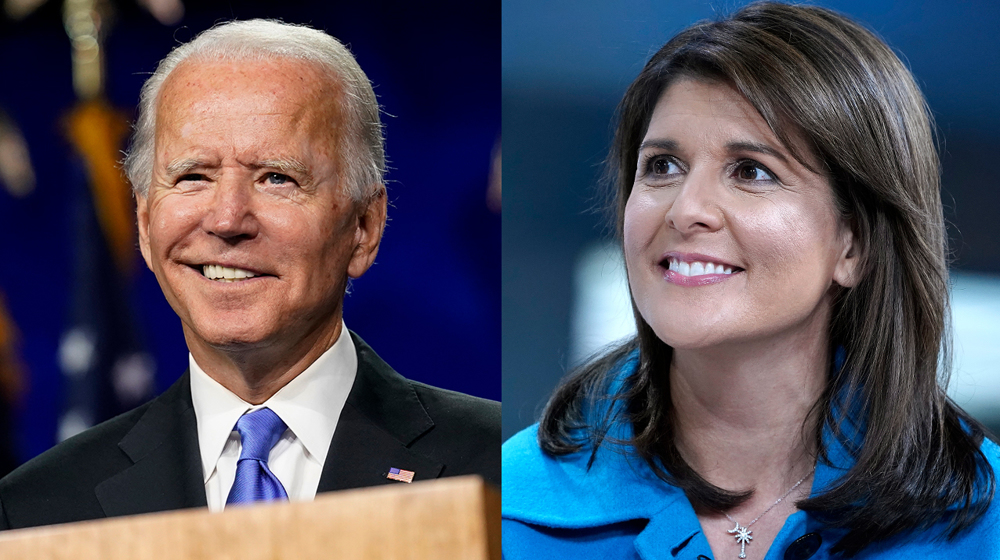 Nikki Haley urges Biden to ‘resign’ over his foreign policy failings