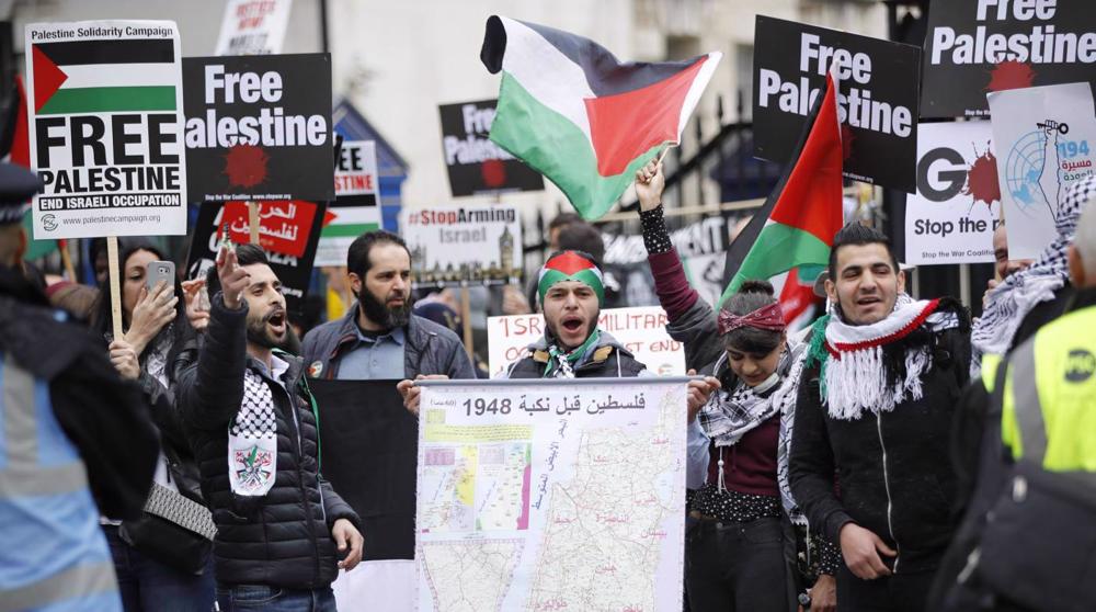 UK minister: Activists chanting pro-Palestinian slogan to face prosecution 