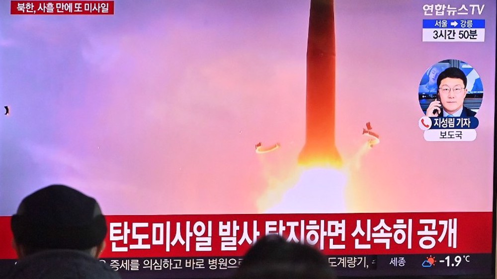 North Korea tests longest-range missile in message to US