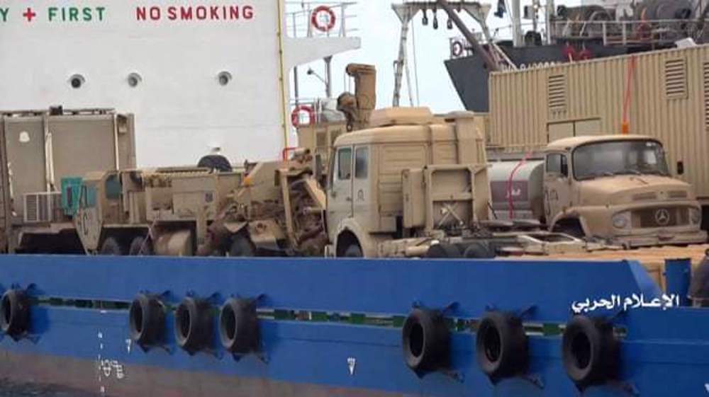 Spox: Seized UAE ship contained large amount of arms used against Yemenis