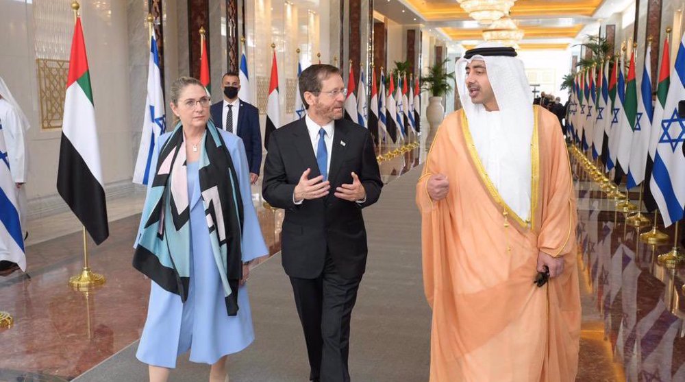 Israeli president arrives in UAE amid Abu Dhabi’s escalation against Yemen