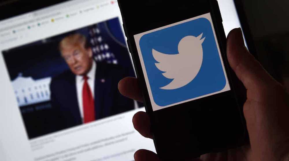 Trump blasts 'low-life Twitter and Facebook' as ‘a disgrace to democracy’
