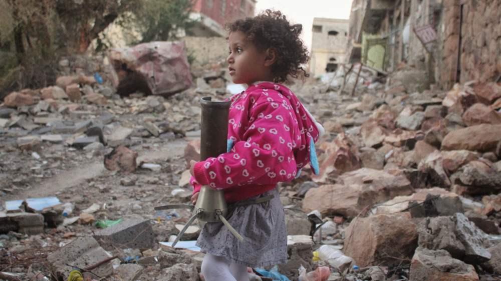 Saudi-led coalition kills five people, injures two children in massive raids across Yemen