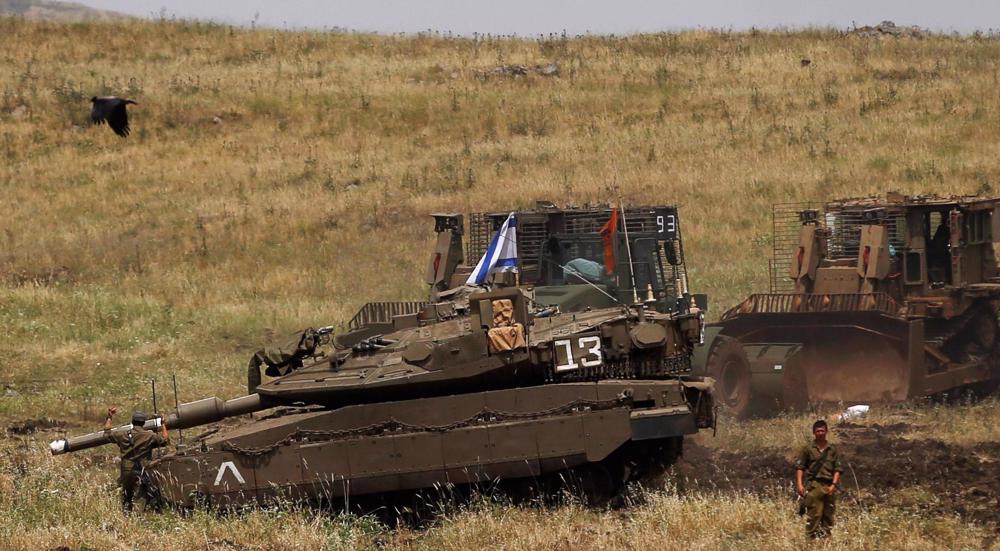 ‘Israeli tank fire hits southwestern Syrian village as choppers hover overhead’