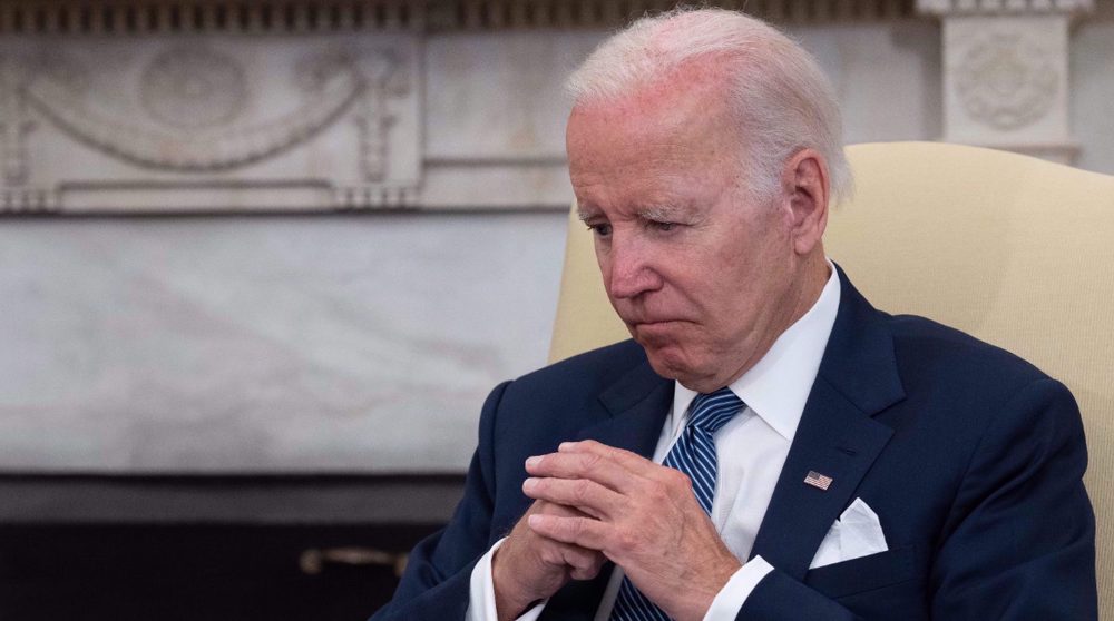 Biden’s approval rating stays close to lowest level of his presidency