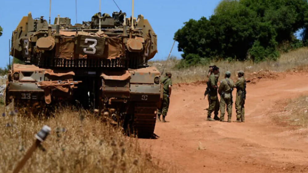Manouvre militaire israélienne aux frontières libanais