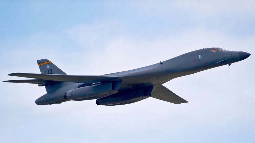 American B-1B bombers land in Guam to 'deter adversaries'