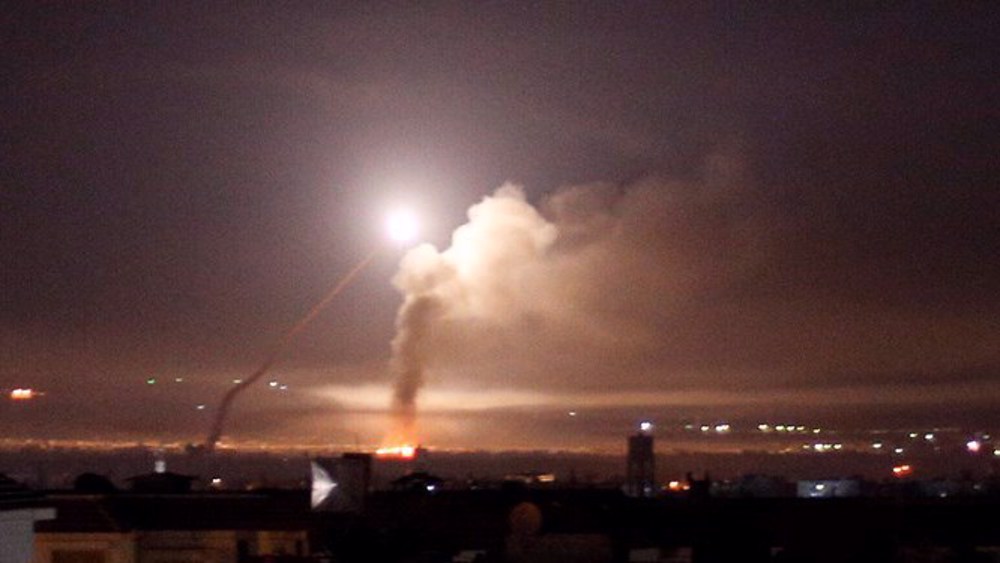 Syria encounters Israeli air raid on Damascus countryside