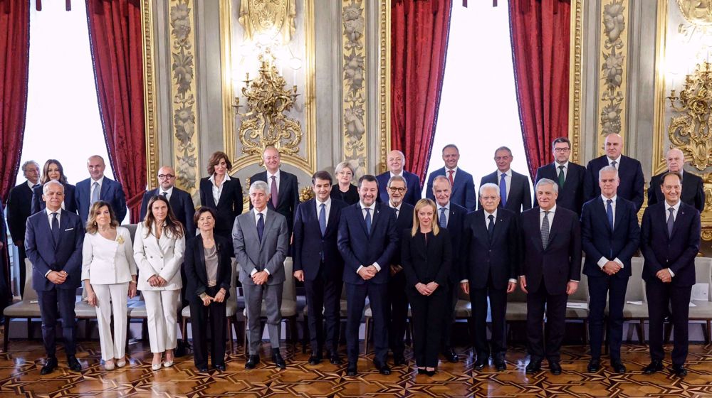 Italy's first female prime minister Giorgia Meloni sworn in