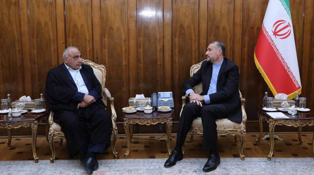 Iran says supports Iraqi nation, govt., determined to expand ties