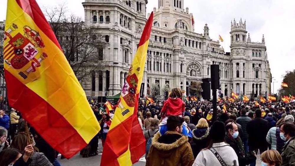 Europe: manif à Madrid contre l'inflation