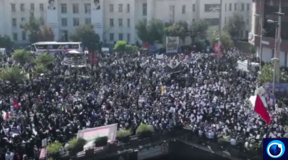 Funérailles des martyrs de l'attentat de Chiraz