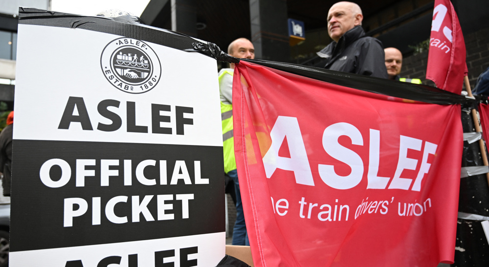 In Britain, yet another major strike by railway workers