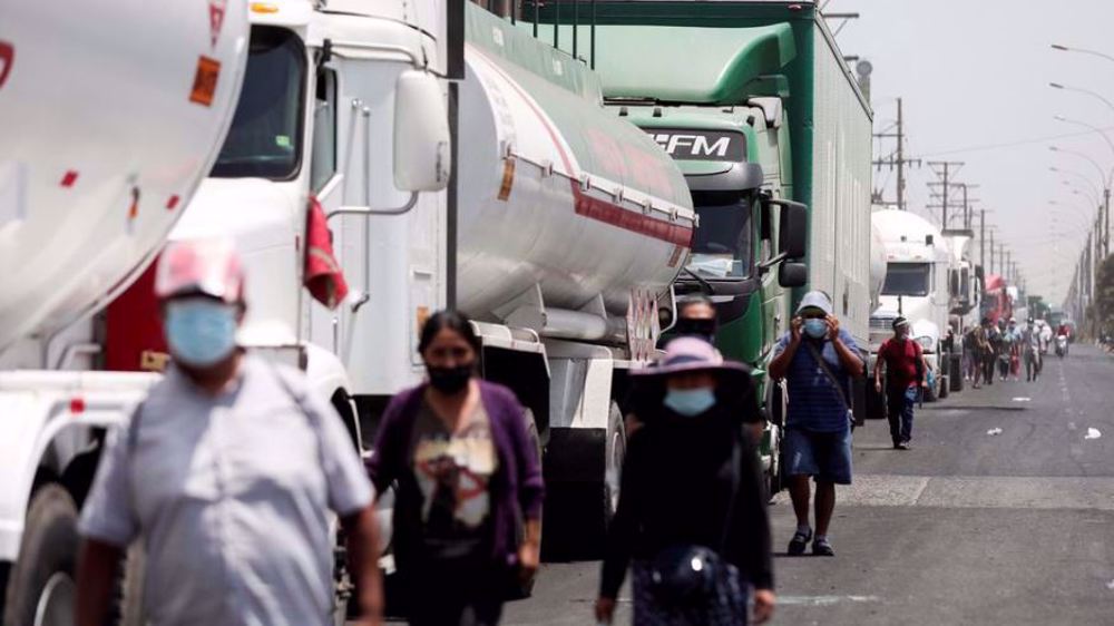 Truckers, farmers in Peru block roads in protests over fuel, fertilizer