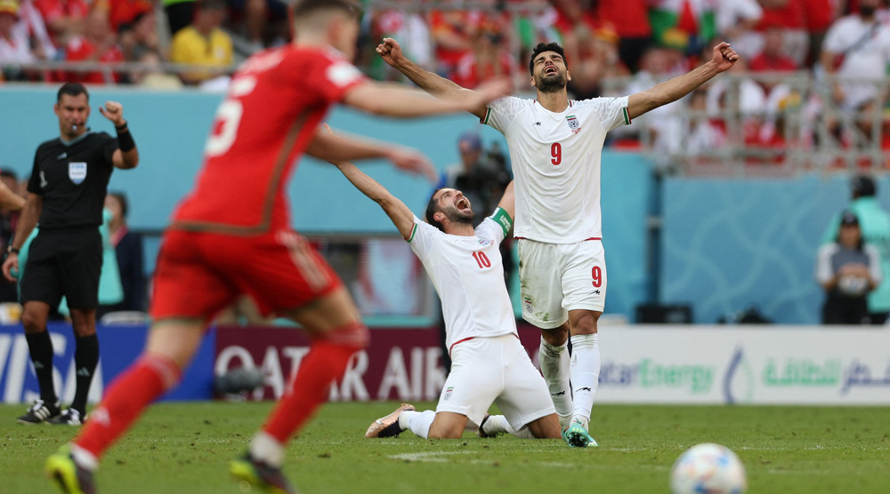 Iran victory over Wales