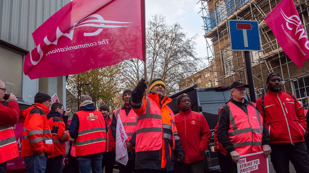 Postal workers in UK begin 48-hour strike in row over pay, working conditions