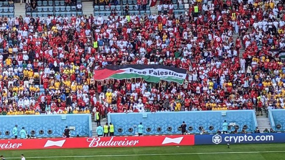 Coupe du monde 2022: les drapeaux palestiniens flottent