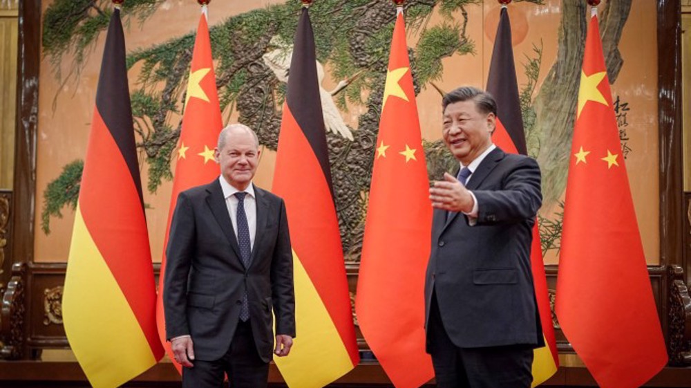 German chancellor visits China in 'times of turmoil' to seek closer ties