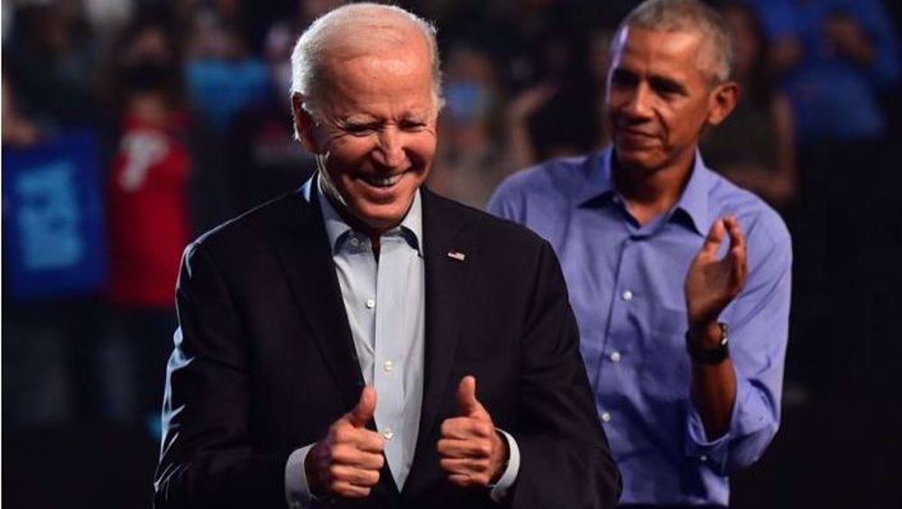 Biden, Obama, Trump raise fears over threat to US 'democracy' in midterms countdown