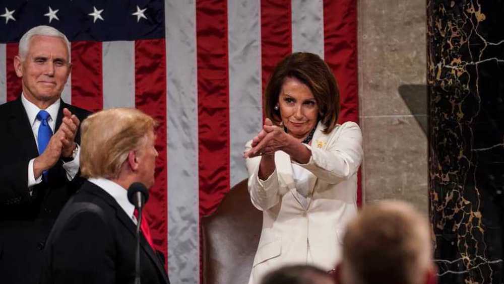 Trump vows to end Pelosi’s career as he drops hint about 2024 White House run